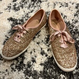 Ked’s X Kate Spade Sparkling Gold Women's Sneakers